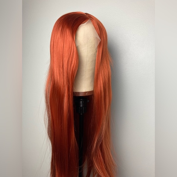 Ginger Copper Red Lace Front Wig - Picture 7 of 11